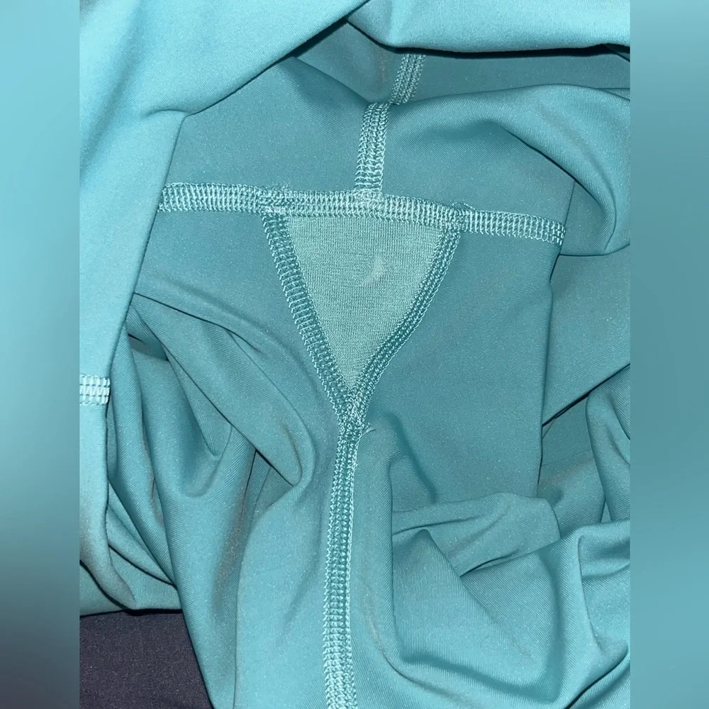 🍋 LIKE NEW Lululemon Wunder Train High-Rise Tight 25" - Tidal Teal - Sz 8 - Picture 6 of 12